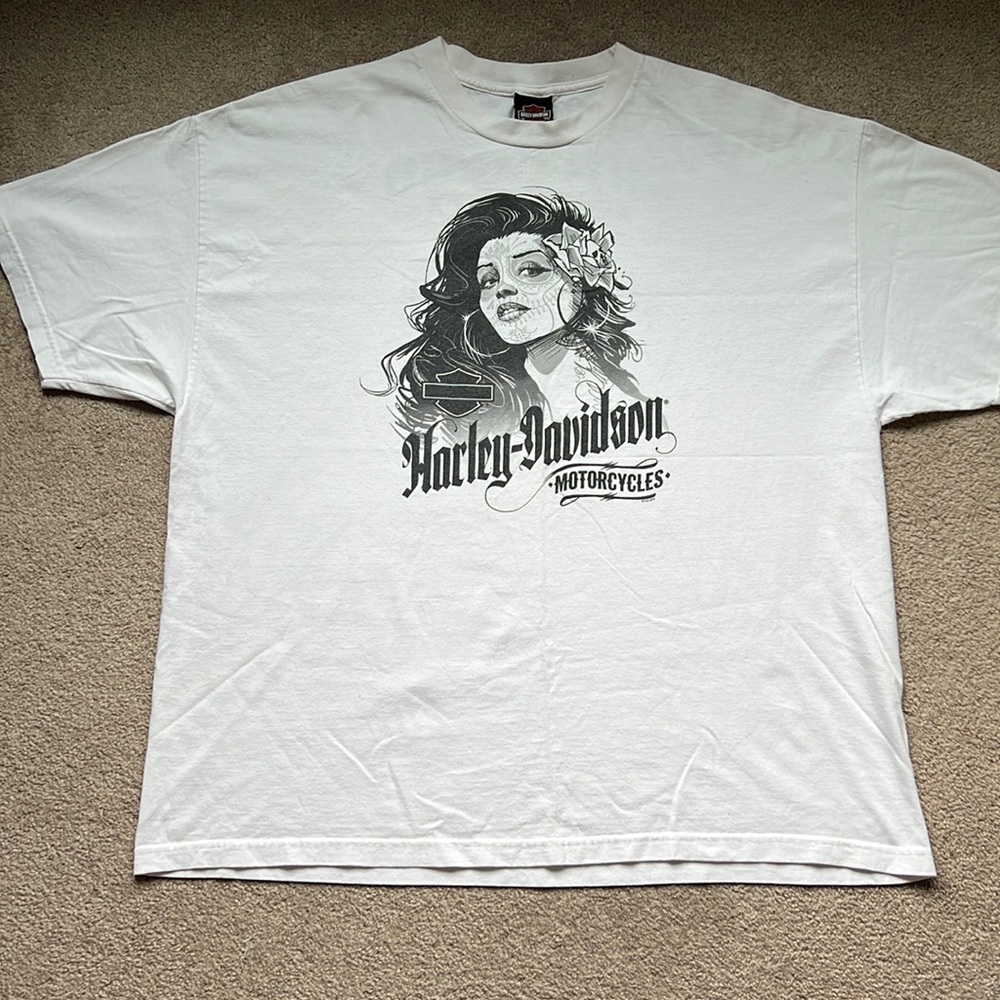 Harley-Davidson® Men's Bonita Sugar Skull T-Shirt - Picture 2 of 12